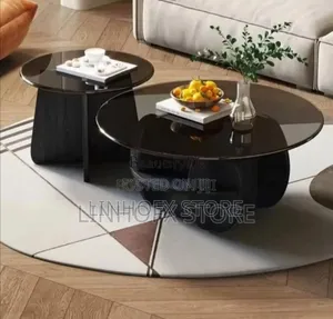 Modern Round Glass Centre Table