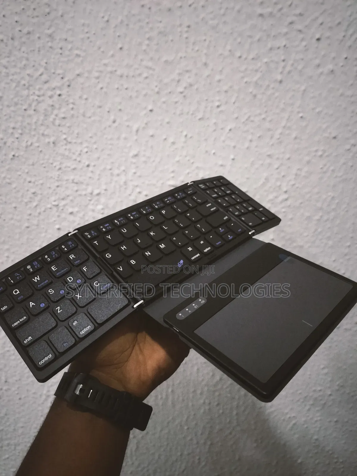Bluetooth Foldable Keyboard With Touchpad