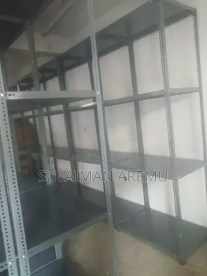 Clean Used Supermarket Shelves