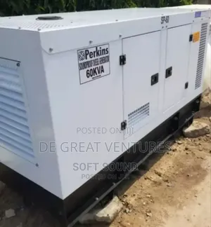 Brand New Perkins 60kva Soundproof Diesel Silent Lister Generator