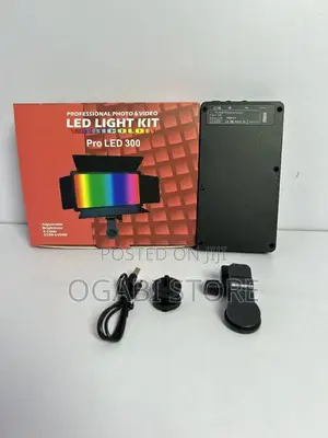 Led 300 RGB Light With Stand