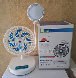 Rechargeable Fan With Light