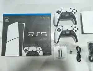 Rs5 Game Box 46,000 Games Wireless Hdmi (Ps5 Game Console Replica)