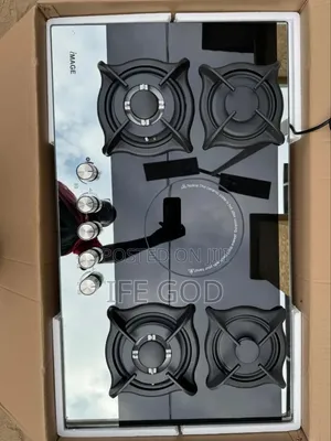 Original High Quality Image 8mm Glass Top Built-in Gas Ele Cooker
