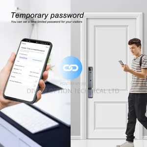 Tuya Facial Detection Electronic Wifi App Intelligent Door Lock