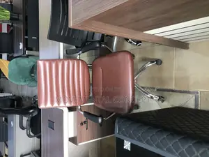 Executive Stripped Brown Office Swivel Chair