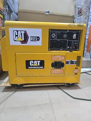 Brand New Cat Diesel Soundproof Generator 10.5kva 100% Copper Coil