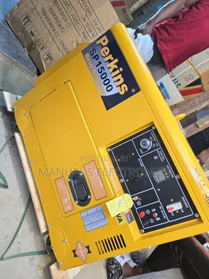 Perkins Diesel Soundproof Generator Model Sp15000e2 100% Copper Coil