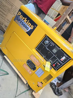 C0me And See Perkins Diesel Soundproof Generator 12kva 100% Copper Coi