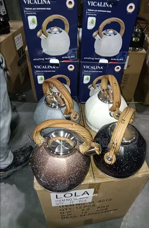 3.5l Vicalina Stainless Whistling Kettle