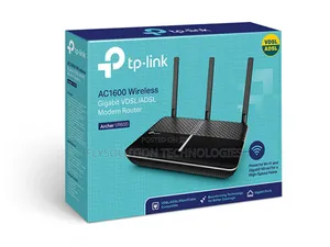 Tp-Link Ac1600 Wireless Gigabit VDSL/Adsl Modem Router Archer Vr600