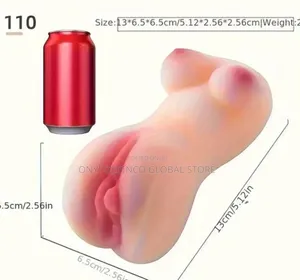 2 in 1 Sexy Breast With Pussy Men Sex Toys for Masturbation Vagina