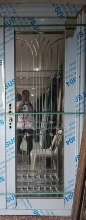 3ft by 7ft Security Glass Door