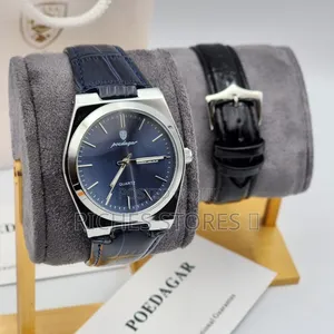 High Quality Poedagar Leather Watch