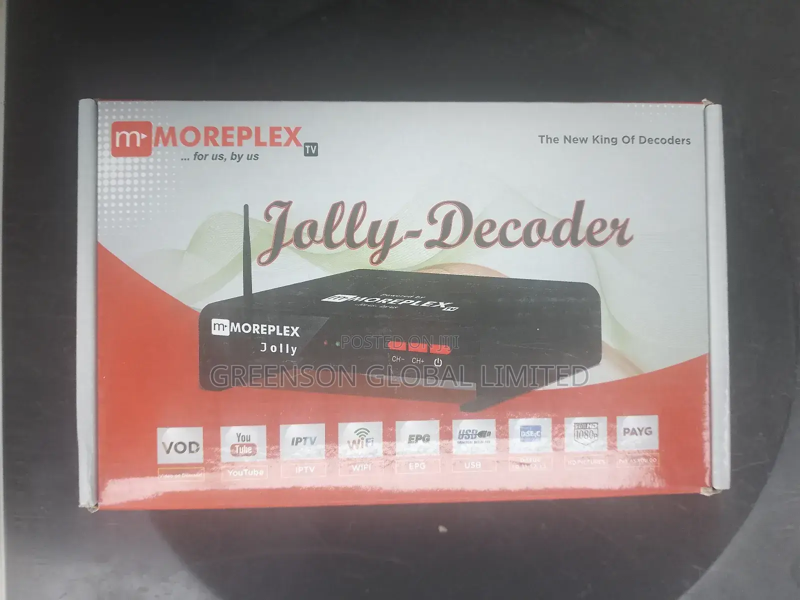 Moreplex Decoder