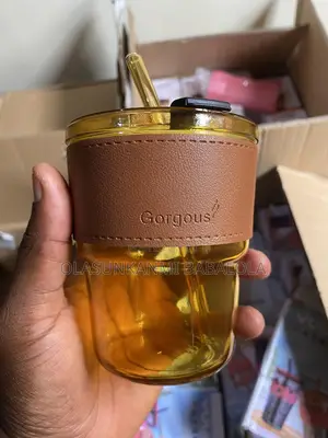 Souvenir Takeaway Glass Cup Coffee Water Drink Cup