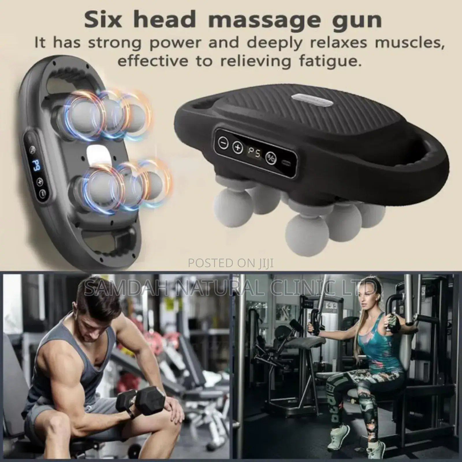 Six Head Massage Gum