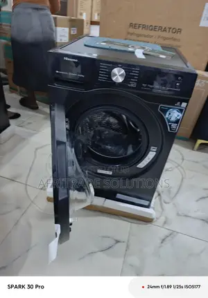 Save Space With Hisense 2‐In‐1 Wash Dry: 10.5 Kg / 6 Kg