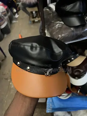 Leather Face Cap Combination.