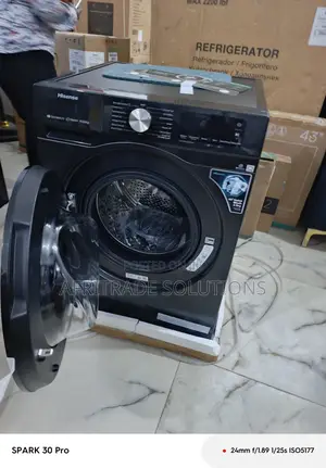 Hisense Smart Wash Dry 10.5 Kg – Efficient Elegant