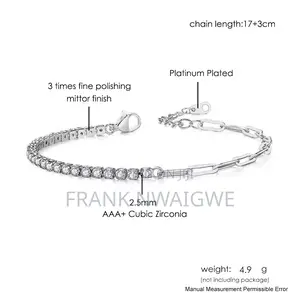 Luxury Zirconia Hand Bracelet