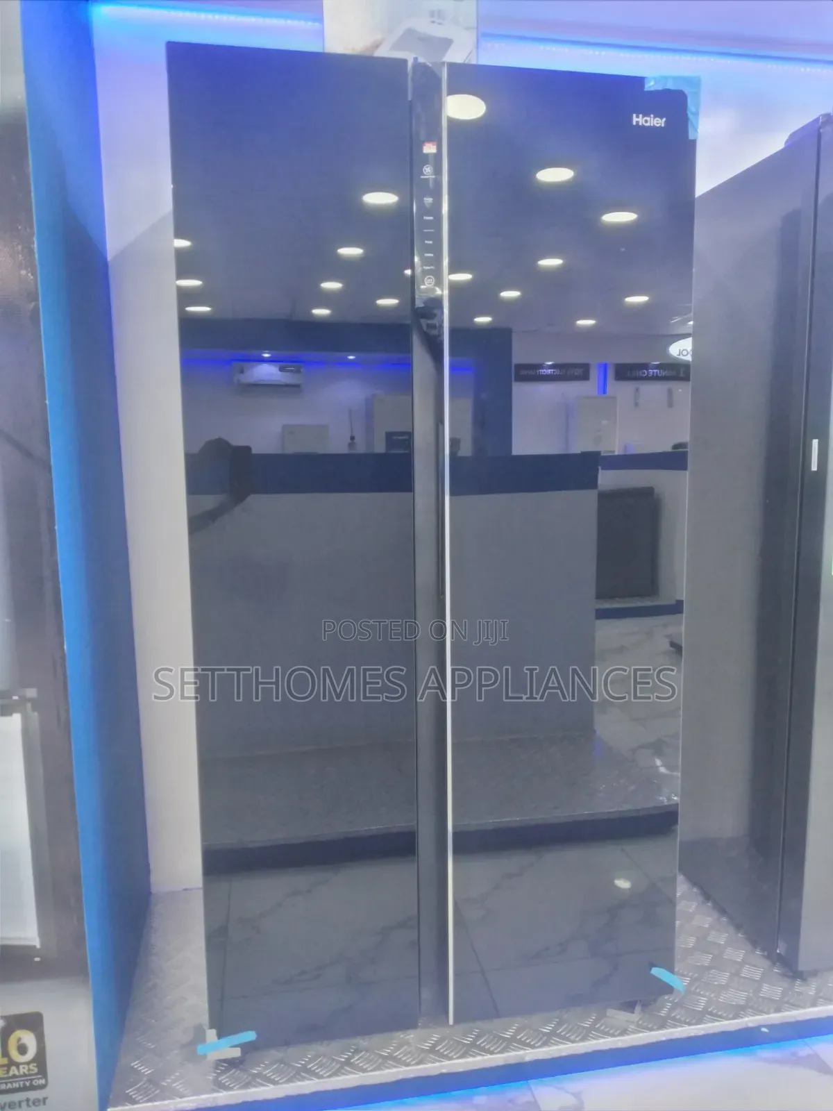 619l Haier Thermocool Side by Side Refrigerator