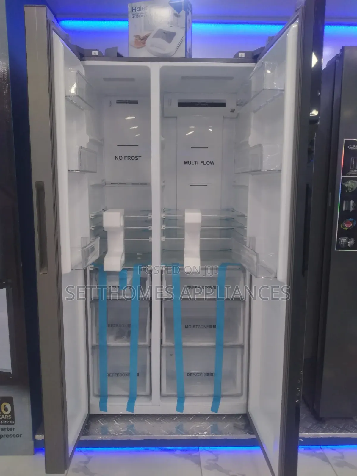 619l Haier Thermocool Side by Side Refrigerator