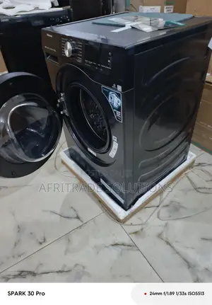 Hisense 10.5 Kg Wash 6 Kg Dry – Titanium Grey, Front Load