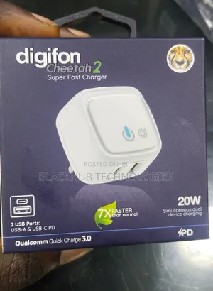 Digifon Cheetah 2 Fast 20w Charger Head Only