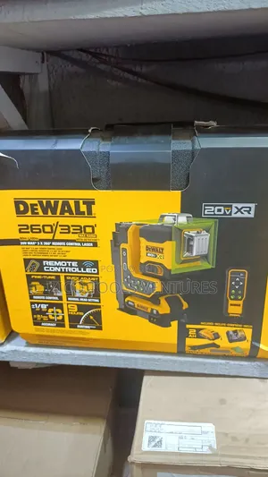 Dewalt 20v 3x360 Remote Control Green Beam Laser