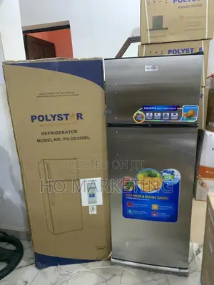 Brand New Polystar Fridge – Double Door – Inverter – 350 Litres
