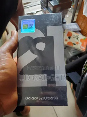 New Samsung Galaxy S21 Ultra 5G 256 GB Black