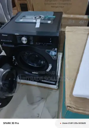Hisense 10.5 Kg Front Load Washer – Wash Dry Wi‐Fi Memory Backup
