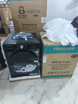 Efficient Hisense 10.5kg Wash 6kg Dry Washing Machine (Wm 1043bt-Wd3s)