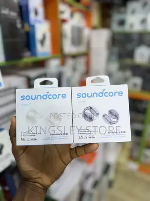 Soundcore by Anker C30i | Open-Ear Clip Earbuds With Secure Fit