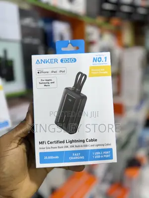 Anker Powerbank 20000 Mah 30 W Max. Portable Fast Charger