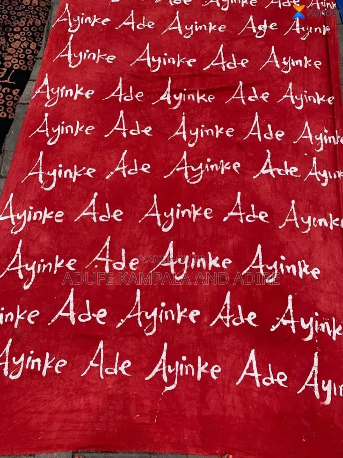 Customize Adire