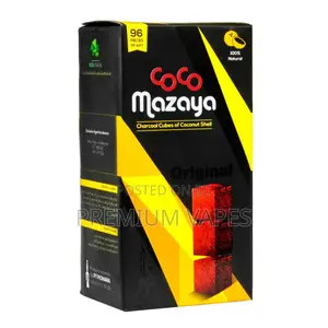 Coco Mazaya Charcoal Cubes - 96pcs