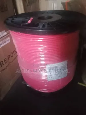 No Burn 1.5mm 2 Core Fire Alarm Cable Pure Copper By 500 Meters