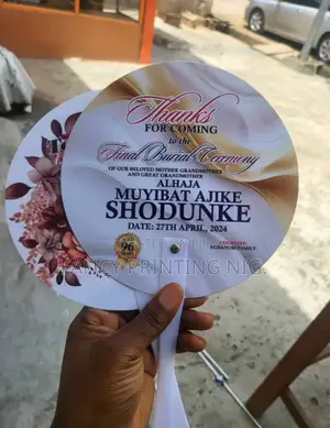 Customized Souvenir Hand Fan for Events Weddings