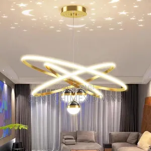 Modern Ring Form Ceiling Light