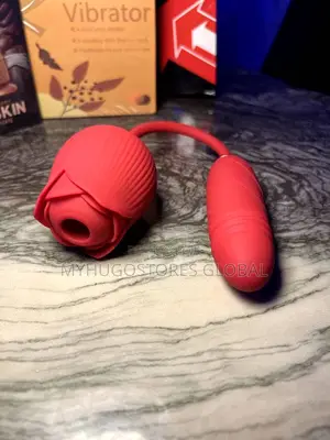 Rose Dildo Thrusting Vibrator Clit Sucker Vibrator
