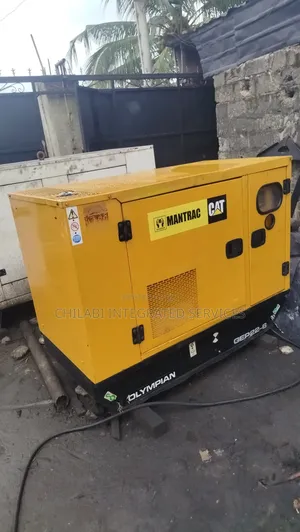 Few Months Old Original 22kva Mantrac Cat Gep22-6 Soundproof Generator