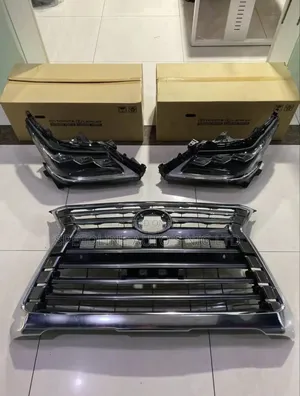Complete Head Lamp With Front Grill Lexus Lx570 2018 To 2021 Model