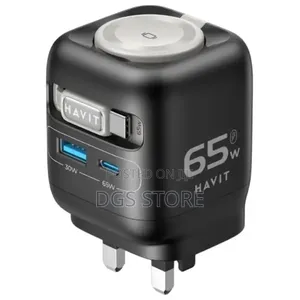 Havit Uc252 Apple Watch 65w Gan Travel Charger