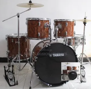 Yamaha Drum 5pcs With Thick Cymbal.
