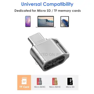 Usb C Metal Micro/Sd Card Reader for Phones