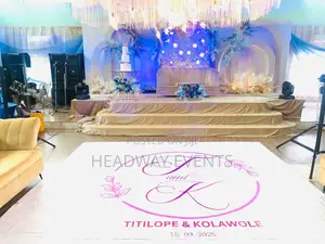 Wedding Reception Decoration in Ikorodu Lagos by Headway Events