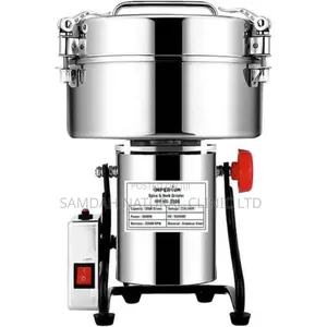 3500g Commercial Electric Grain Grinder Mill High Speed Herb.
