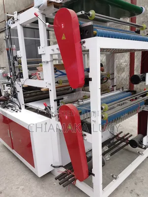 Double Deck Nylon Bag Making Machine